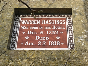 WH plaque